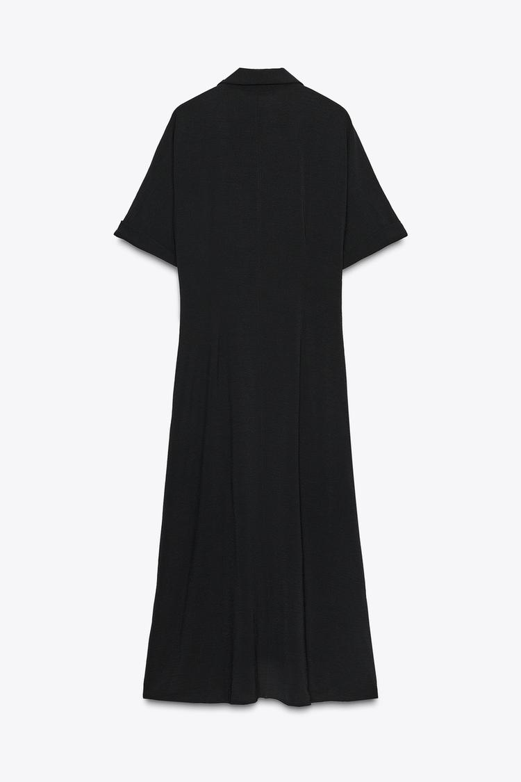 VESTIDO MIDI CON LAZO