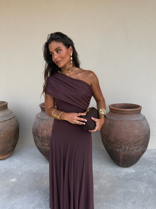 Maxi Vestido de Malla