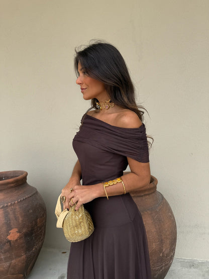 Maxi Vestido de Malla