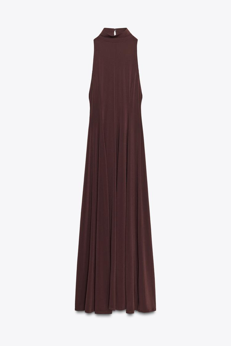 VESTIDO LARGO DE ESPALDA DESCUBIERTA