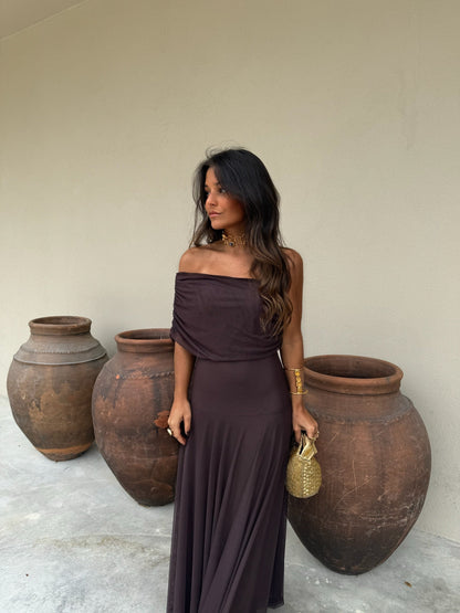 Maxi Vestido de Malla